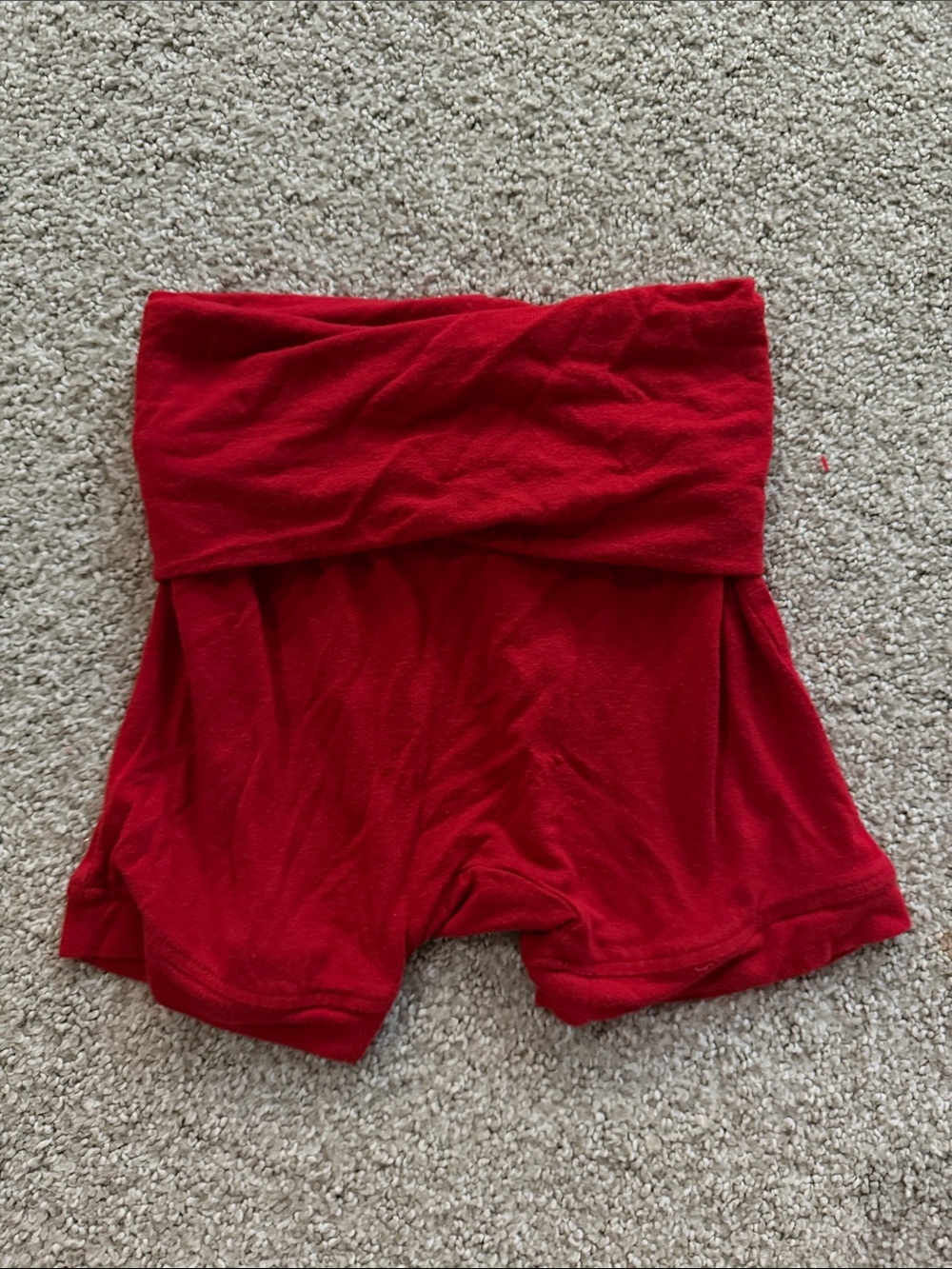 Kate Quinn Red Shorts